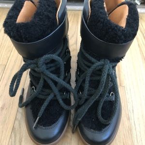 Coach wedge cold weather boots